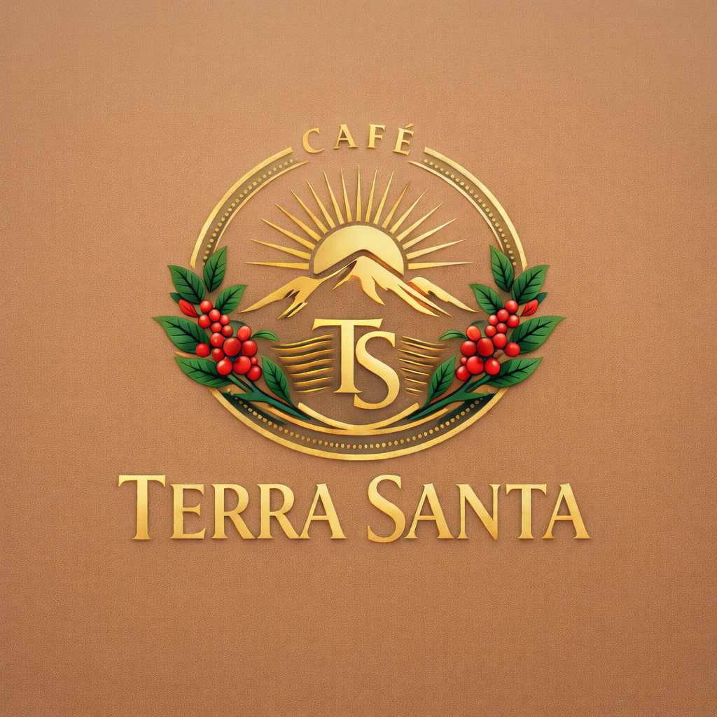 logotipo do café terra santa